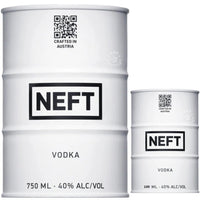 NEFT Vodka Mini Barrel Bundle (750 ml + 100 ml)