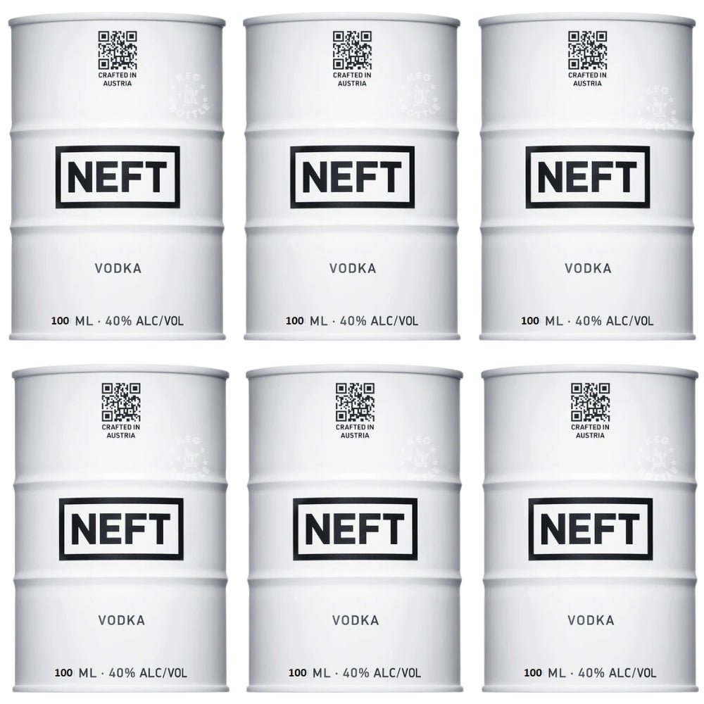 Neft White Barrel Vodka - 6 Pack (100 ml)