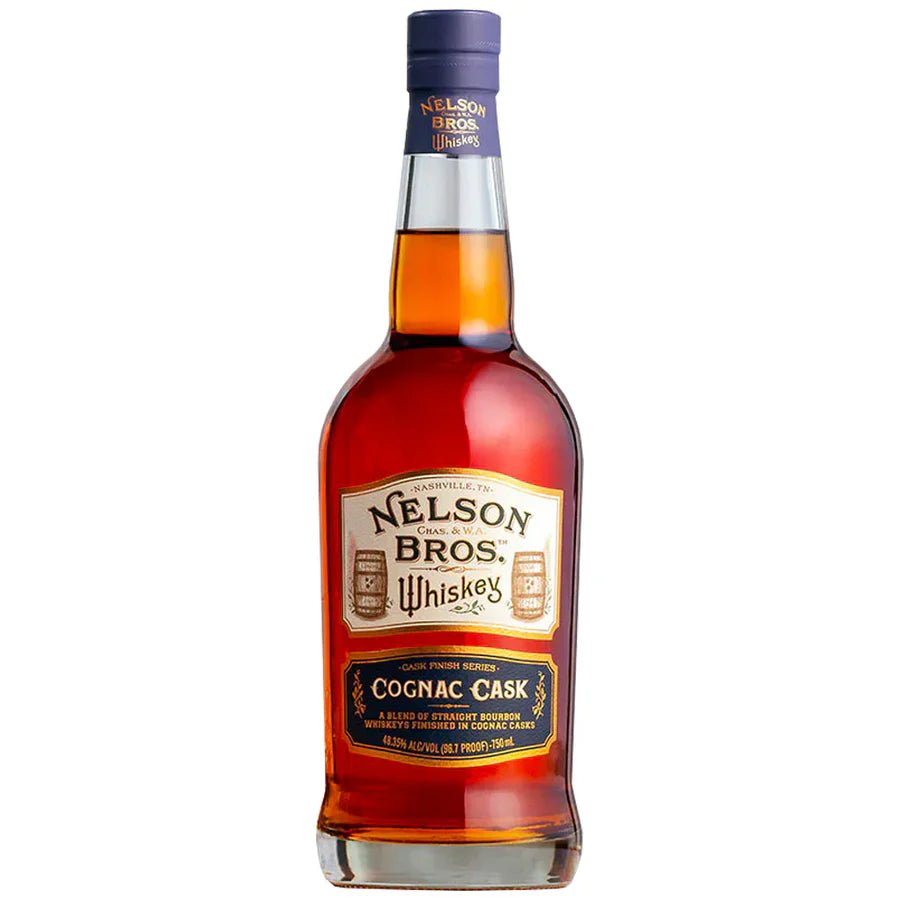 Nelson Bros Cognac Cask Bourbon Whiskey (750mL) - Keg N Bottle