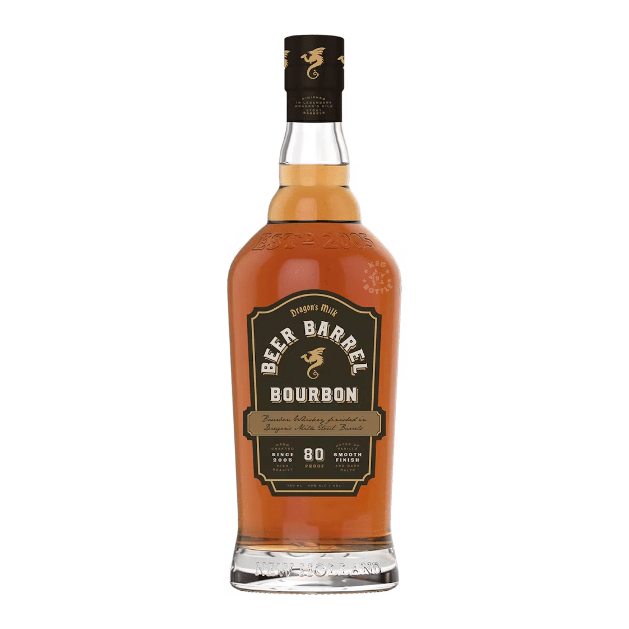 New Holland Dragon's Milk Beer Barrel Bourbon (750 ml) - Keg N Bottle