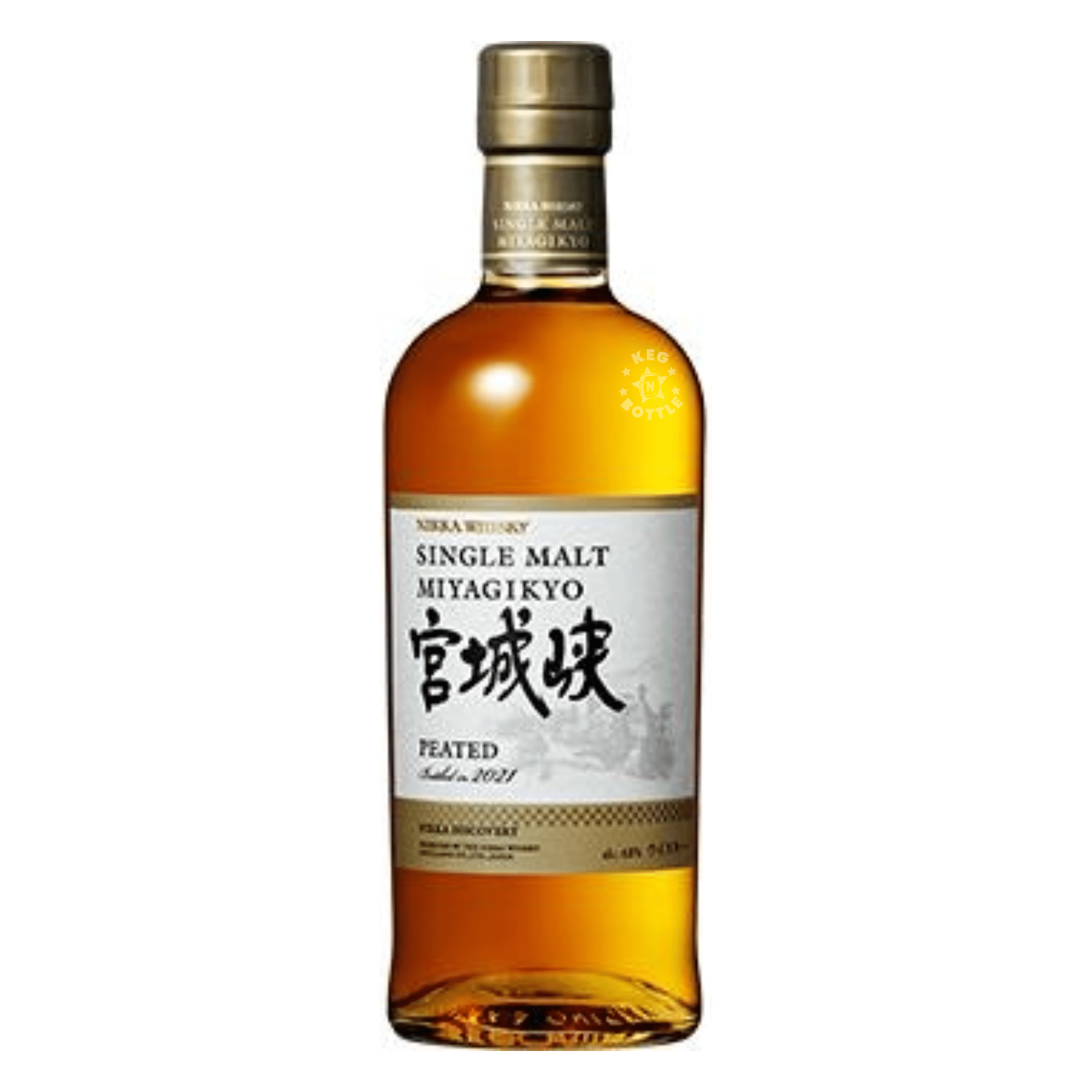 Nikka Miyagikyo 2021 Peated Single Malt Japanese Whiskey (750 ml) | Keg N Bottle