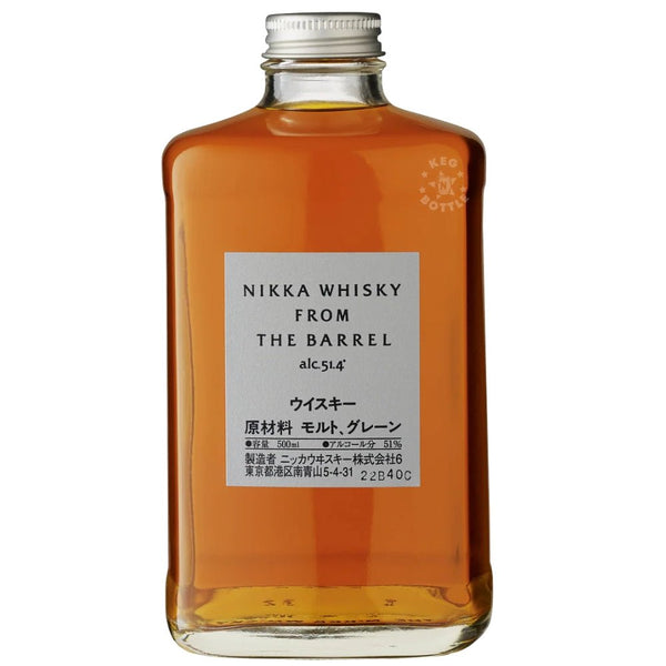 ウイスキー Nikka Whisky From The Barrel 500ml X 4 Nikka Whisky From The Barrel Japanese Whiskey (500 ml) | Keg N Bottle