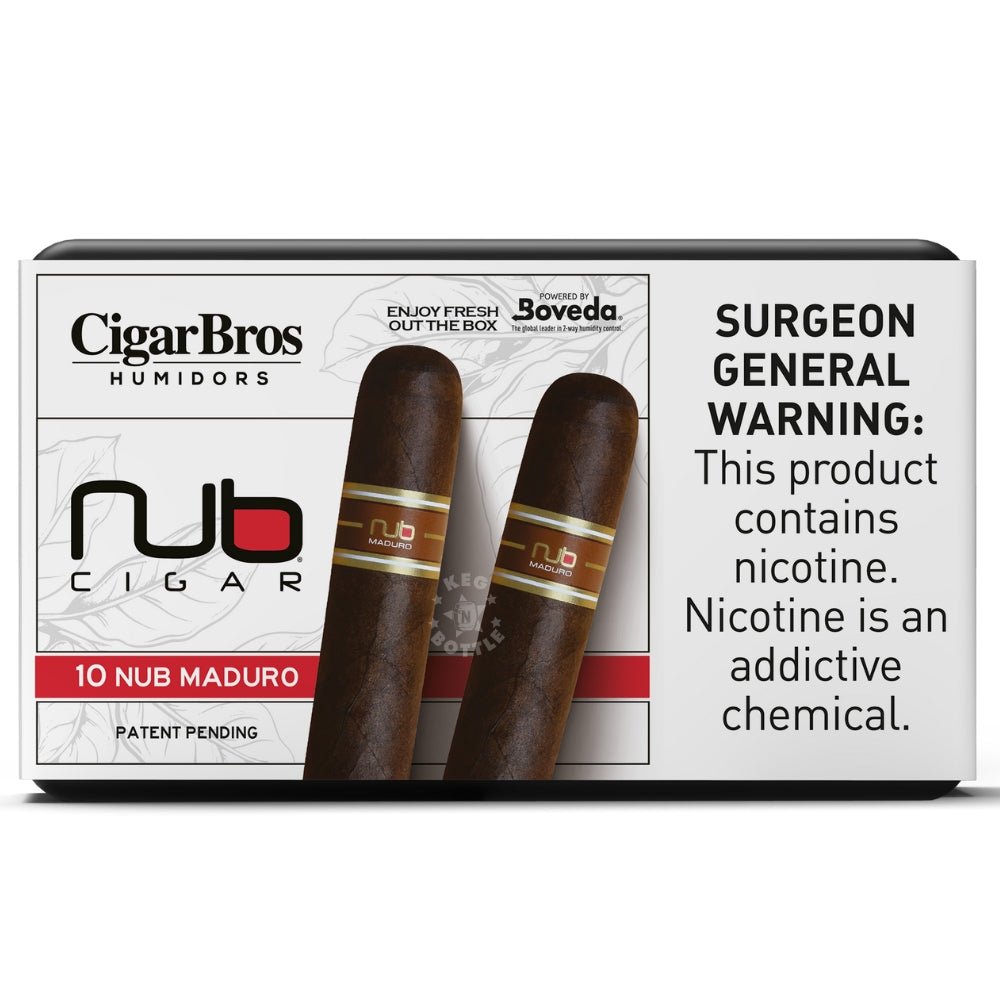 Nub Premium Cigars Set + Personal Humidor by CigarBros | Keg N Bottle