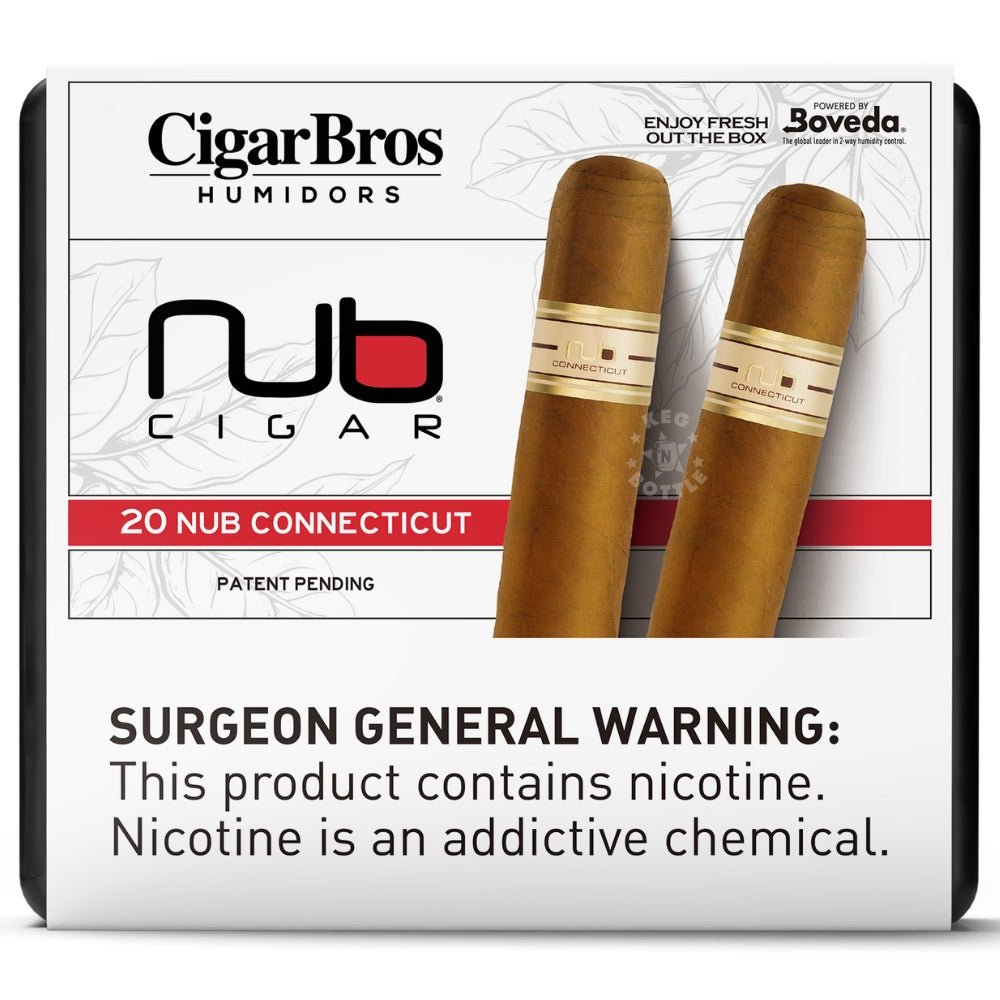 Nub Premium Cigars Set + Personal Humidor by CigarBros | Keg N Bottle