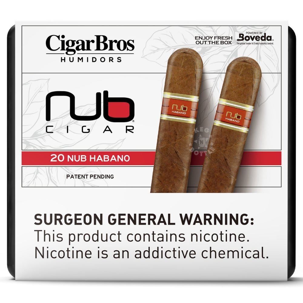 Nub Premium Cigars Set + Personal Humidor by CigarBros | Keg N Bottle
