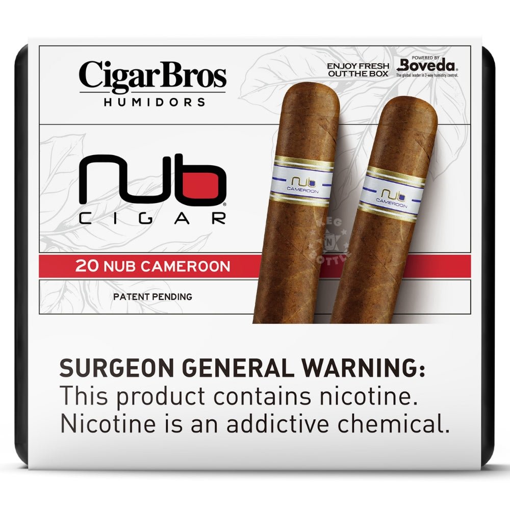 Nub Premium Cigars Set + Personal Humidor by CigarBros | Keg N Bottle