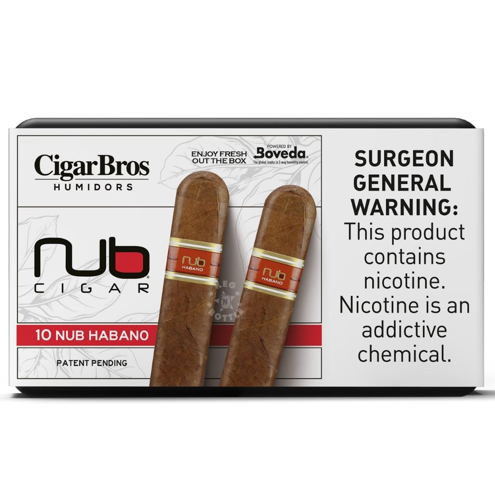 Nub Premium Cigars Set + Personal Humidor by CigarBros | Keg N Bottle