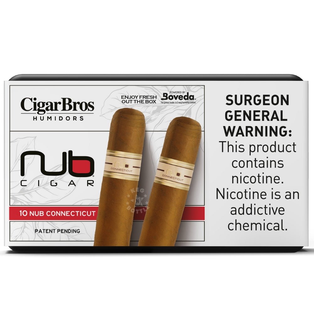 Nub Premium Cigars Set + Personal Humidor by CigarBros | Keg N Bottle