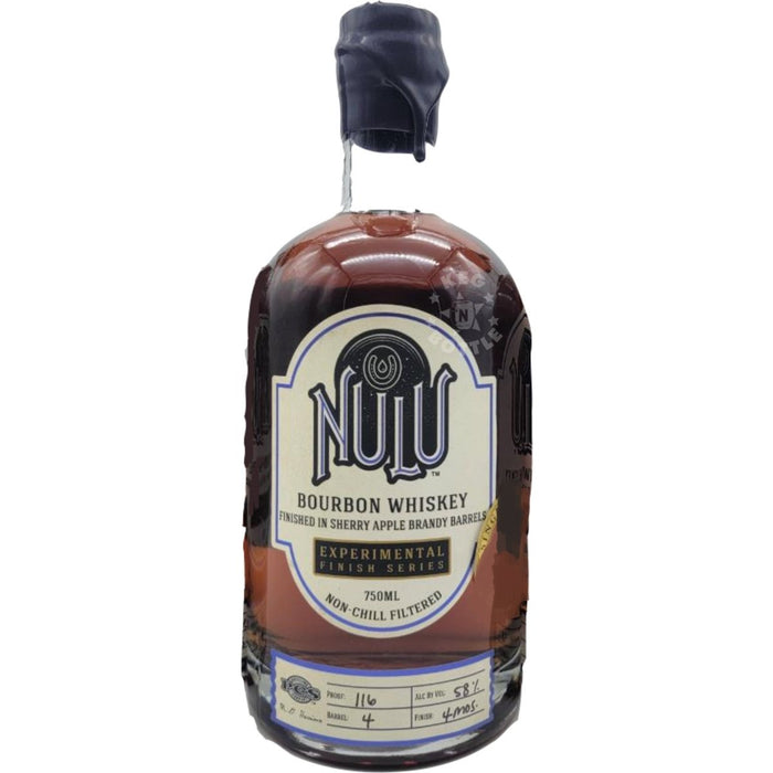 Nulu Bourbon Sherry Apple Brandy Finish 750 ml bottle