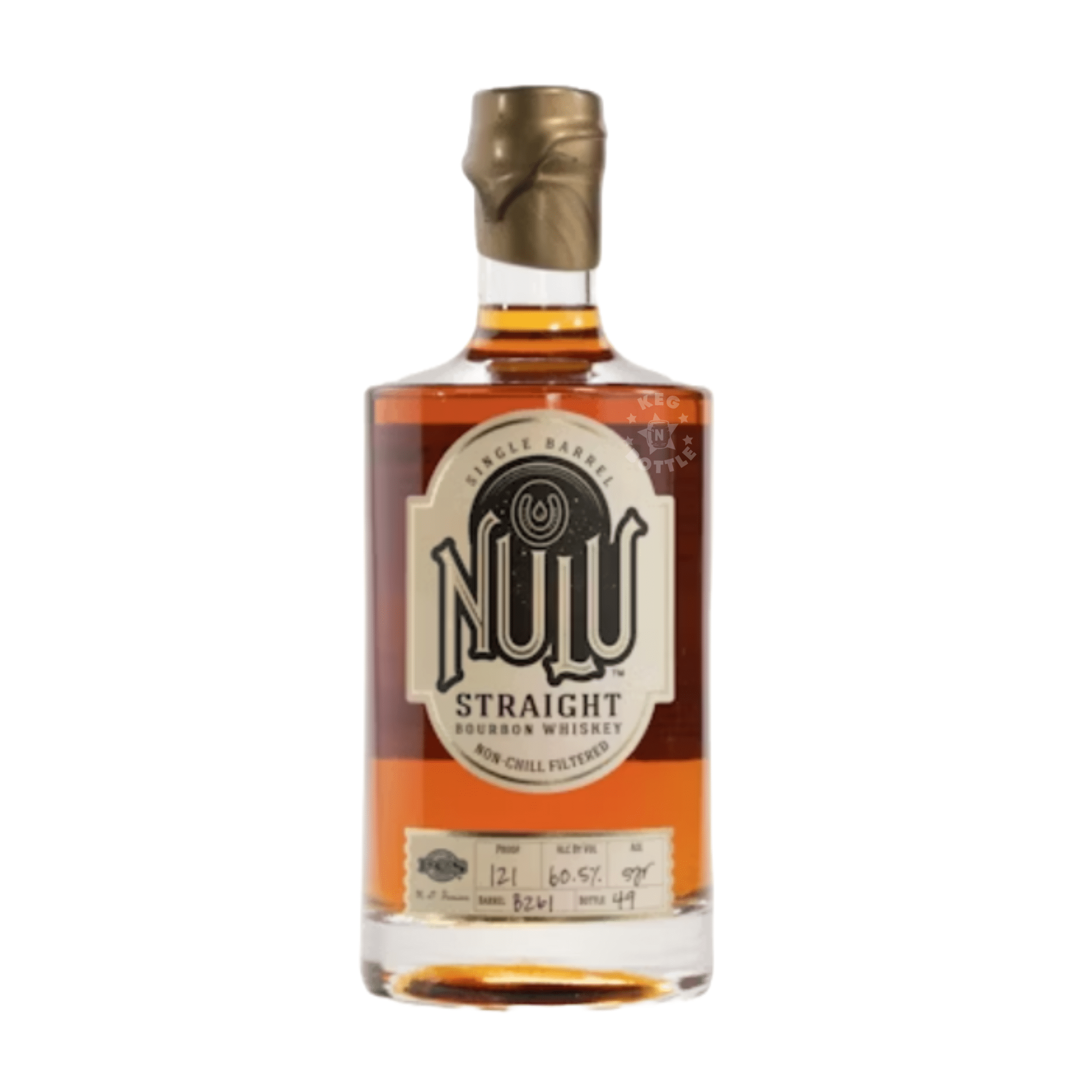 Nulu Toasted Single Barrel Bourbon (750 ml) - Keg N Bottle