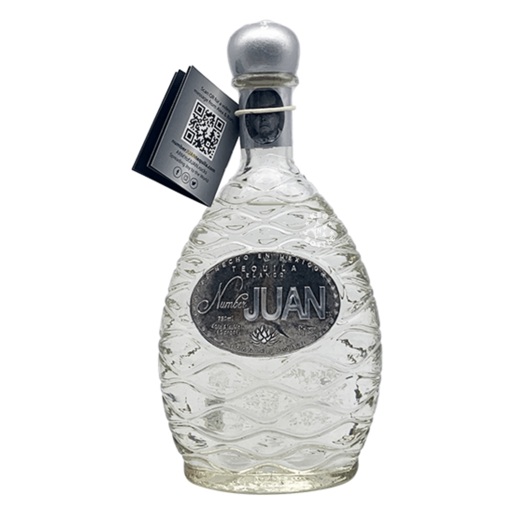 Number Juan Tequila Blanco (750 ml) | Keg N Bottle