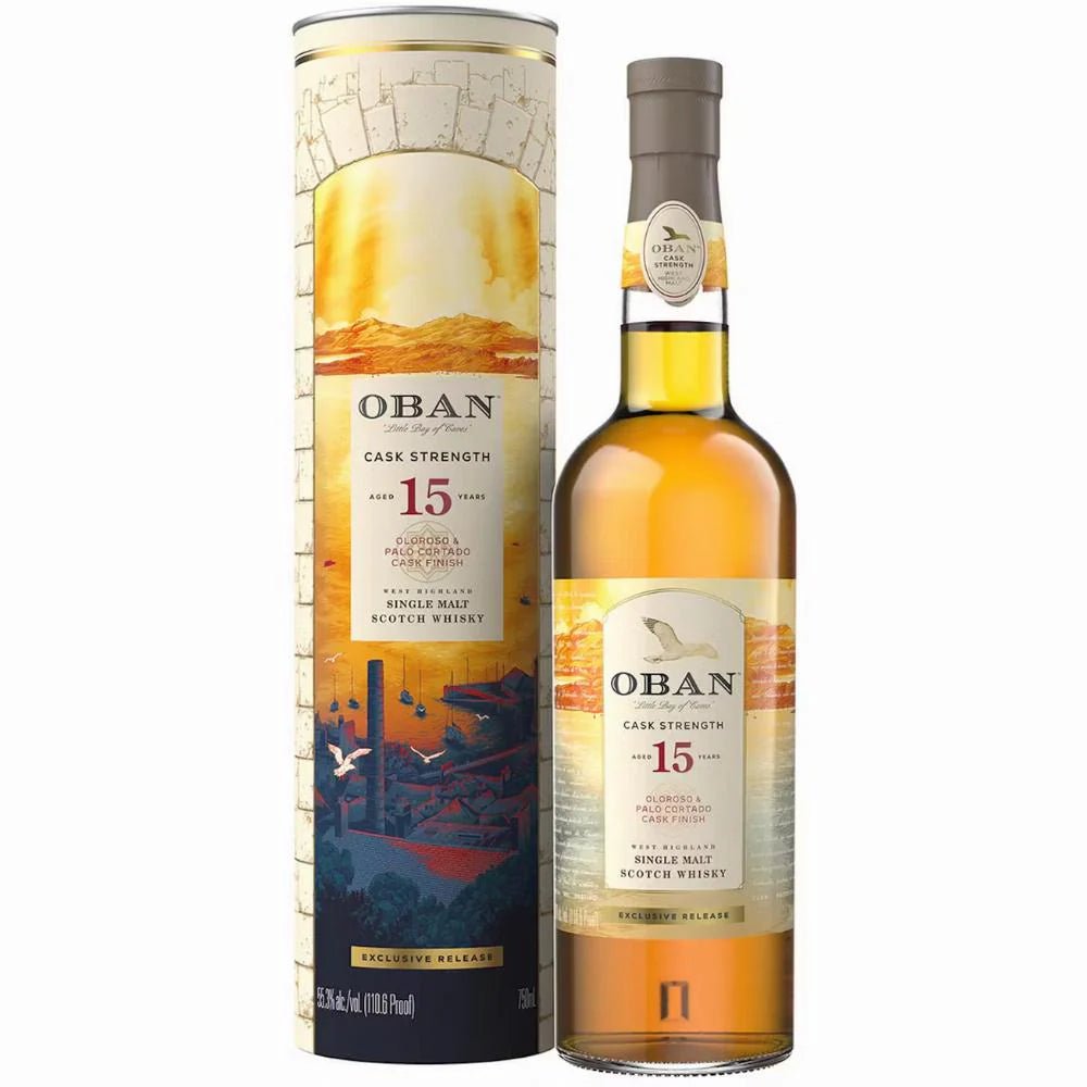 Oban 15 Year Cask Strength Single Malt Scotch Whisky (750 ml) | Keg N Bottle