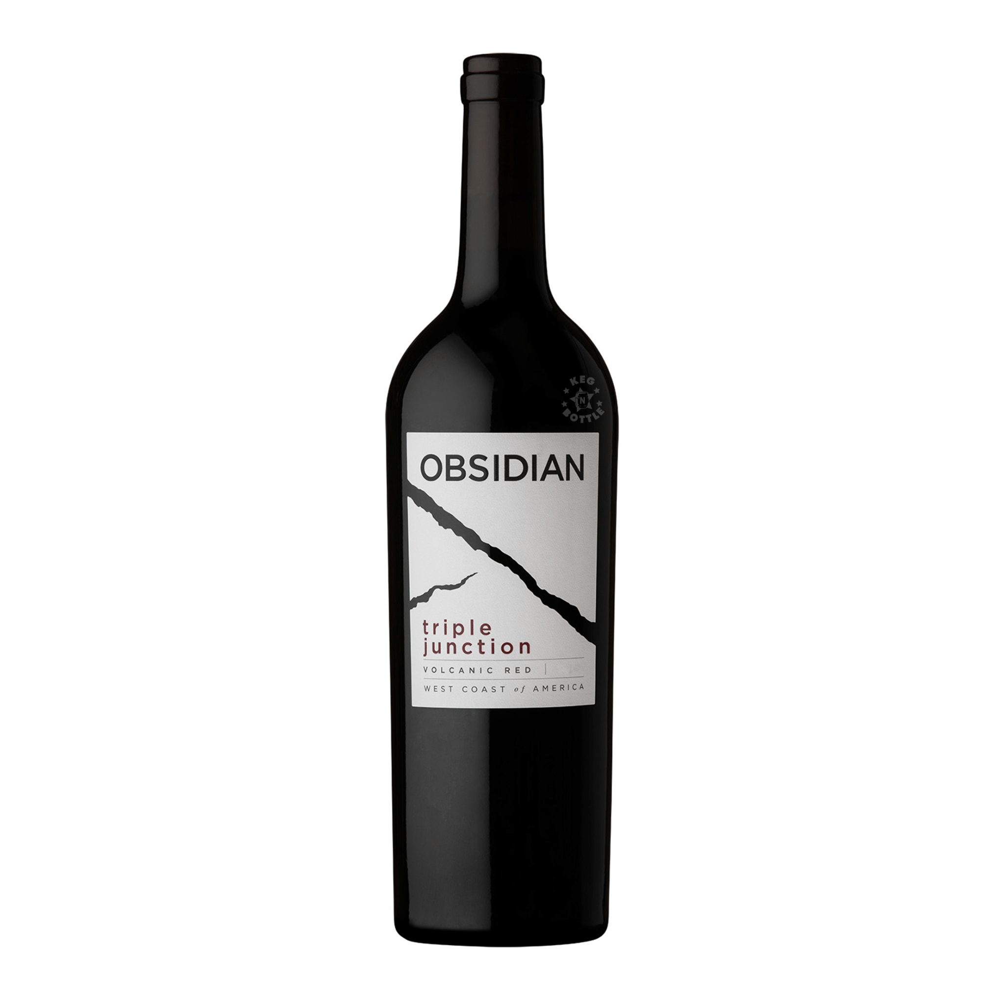 Obsidian - Triple Junction - Volcanic Red - Keg N Bottle