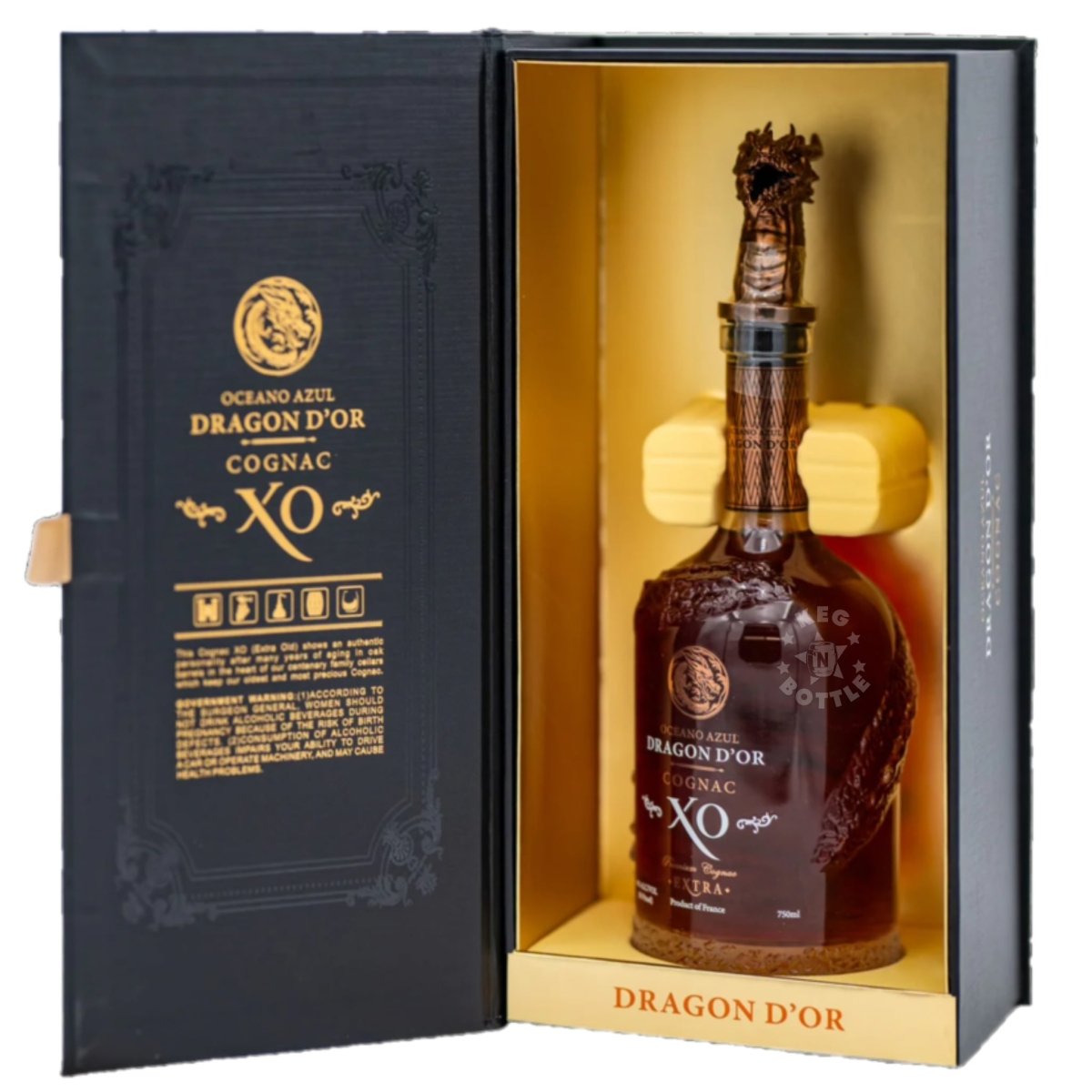 Oceano Azul Dragon D'oro Cognac XO (750 ml) | Keg N Bottle