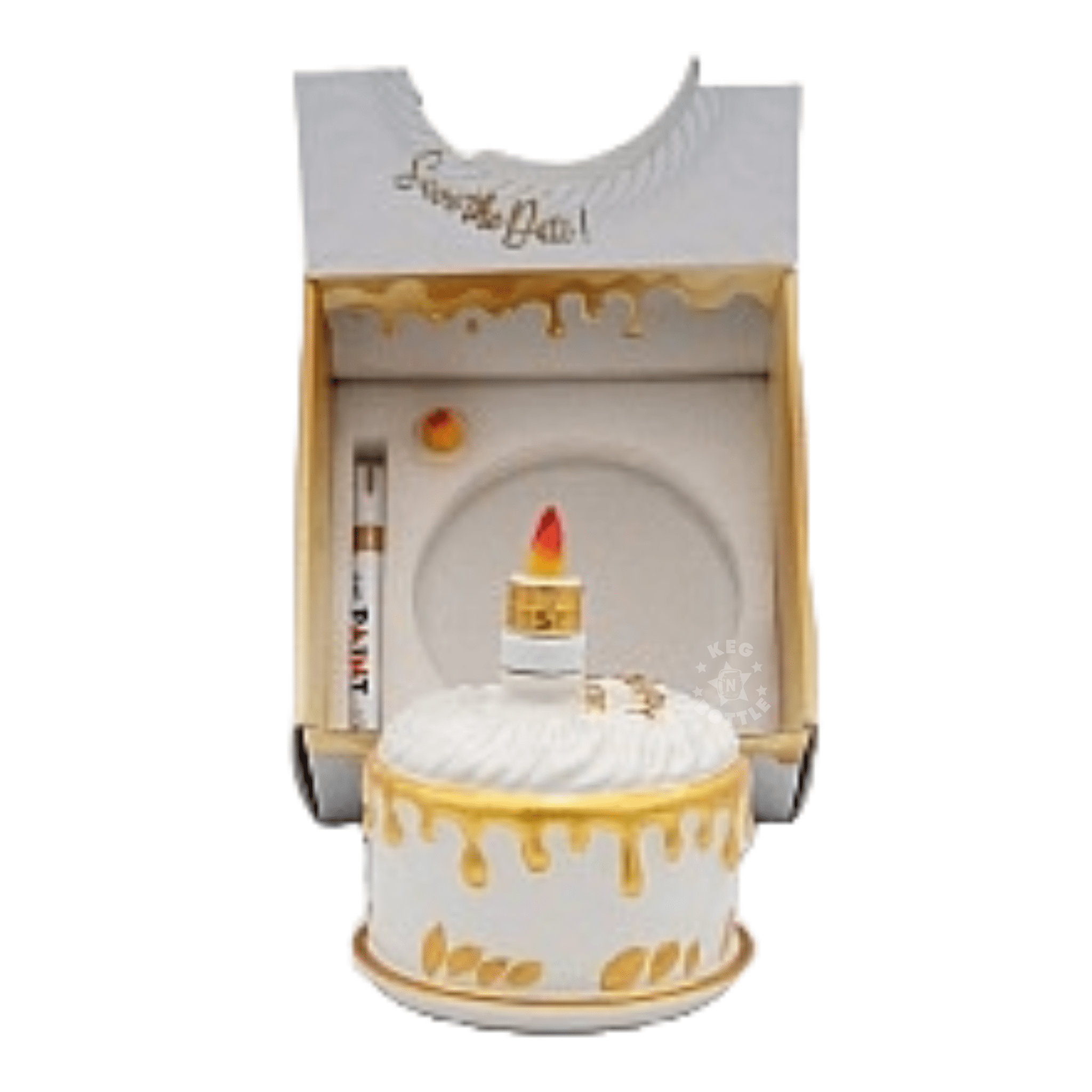 Oceano Azul Round White La Cake Vodka (750 ml) - Keg N Bottle