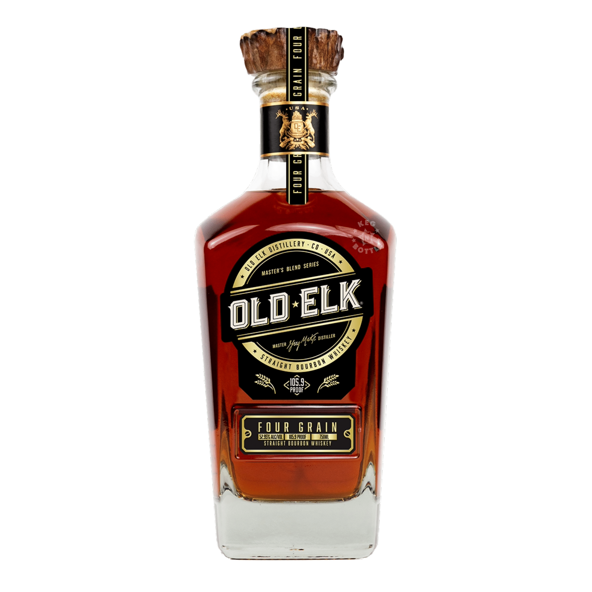Old Elk Four Grain Straight Bourbon (750 mL) | Keg N Bottle