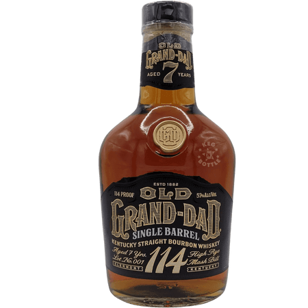 その他 Old Grand Dad 114 Barrel Proof 750ml Old Grand-Dad 114 Proof 7 Year Single Barrel Bourbon Whiskey (750 ml)