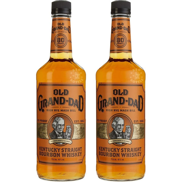 Old Grand-Dad Bourbon Whiskey – Combo Pack of 2 (750 ml) | Keg N