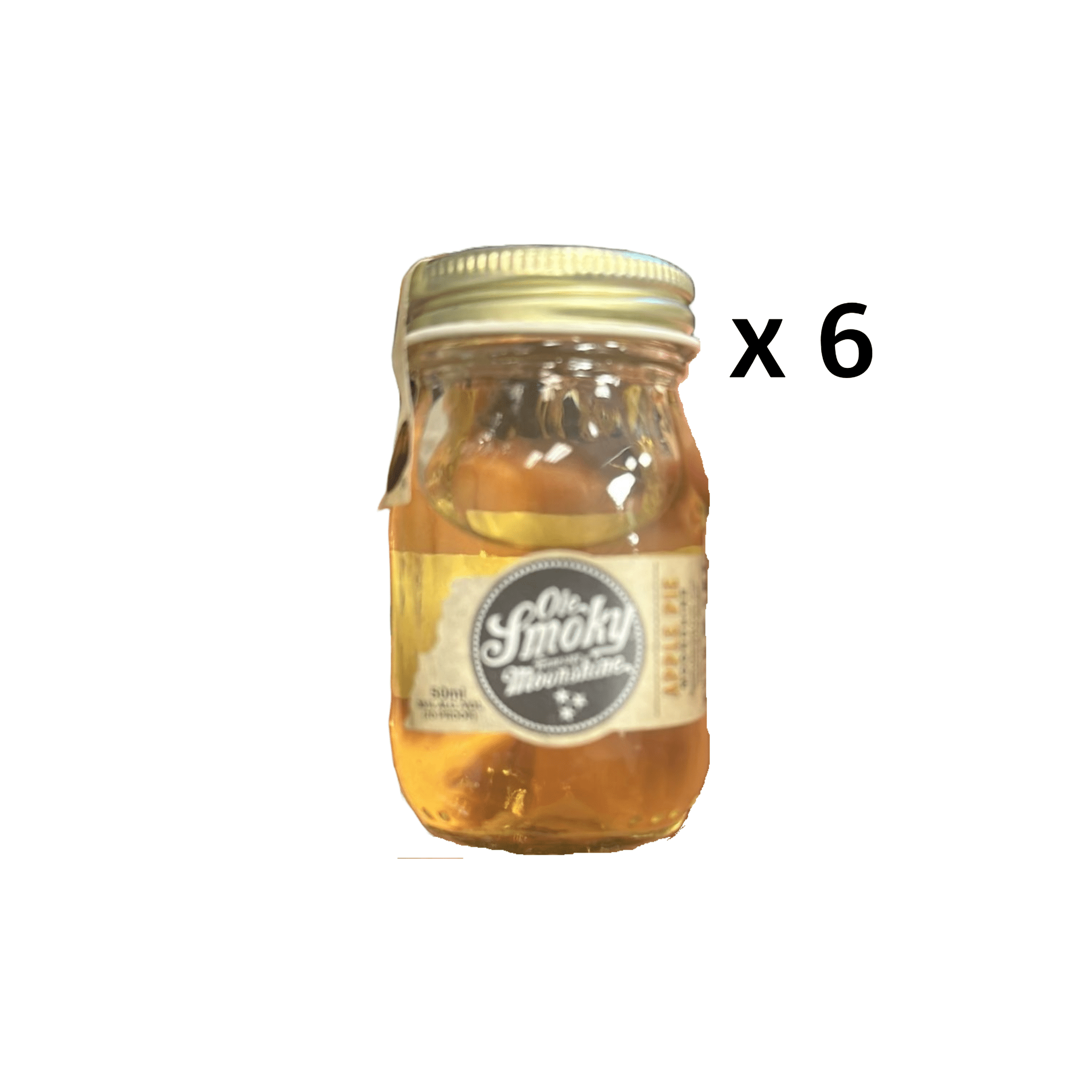 Ole Smoky Apple Pie Moonshine Miniatures (6 x 50 ml) - Keg N Bottle
