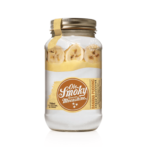 Ole Smoky Banana Pudding Cream Moonshine (750 ml) | Keg N Bottle