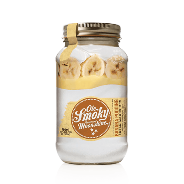 Ole Smoky Banana Pudding Cream Moonshine (750 ml) | Keg N Bottle