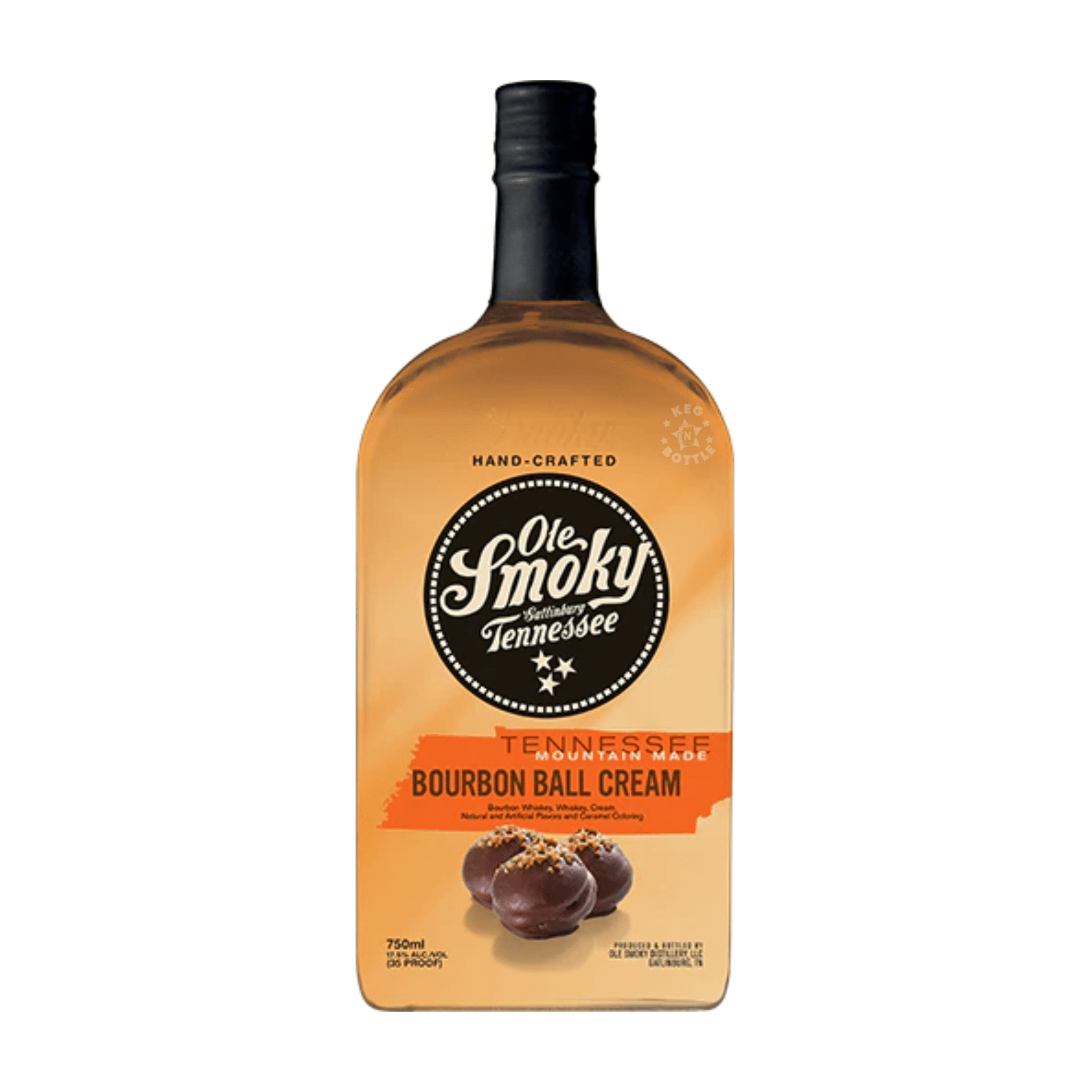Ole Smoky Bourbon Ball Cream Whiskey (750 mL) - Keg N Bottle
