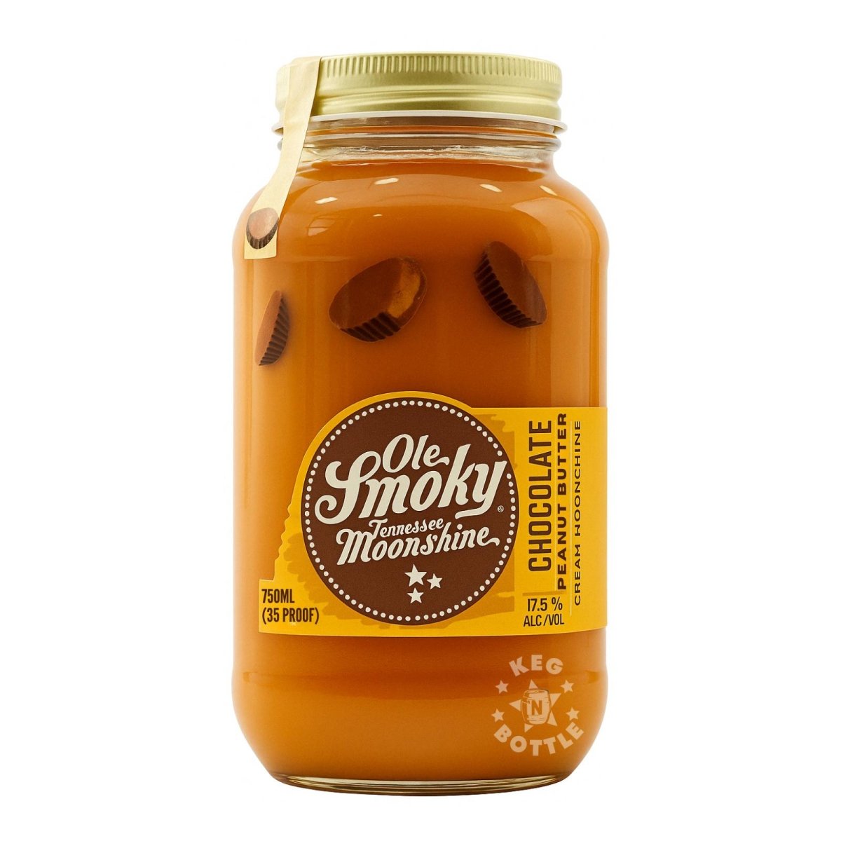 Ole Smoky Chocolate Peanut Butter Crean Whiskey (750 ml) | Keg N Bottle