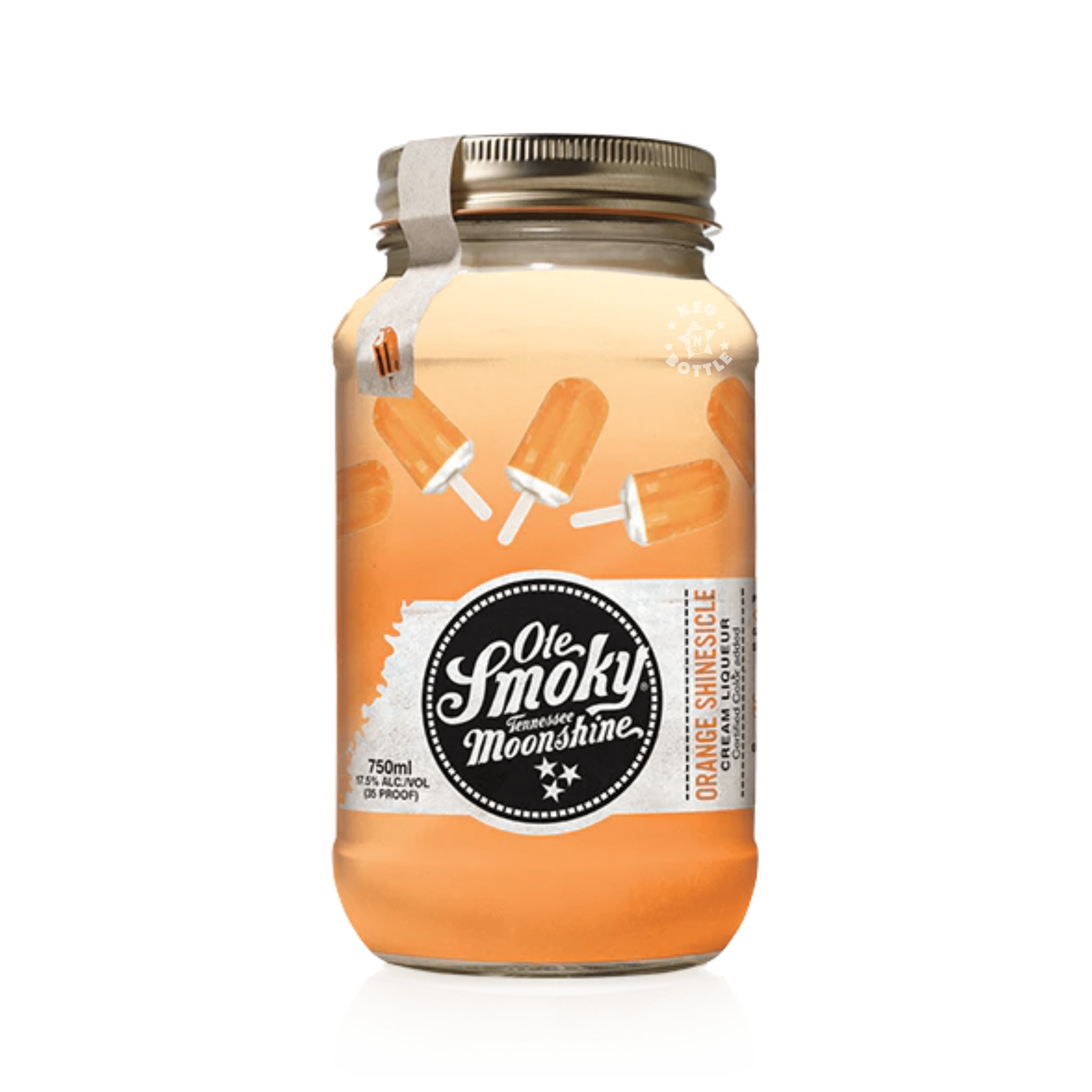 Ole Smoky Orange Shinesicle Cream Moonshine (750 ml) - Keg N Bottle