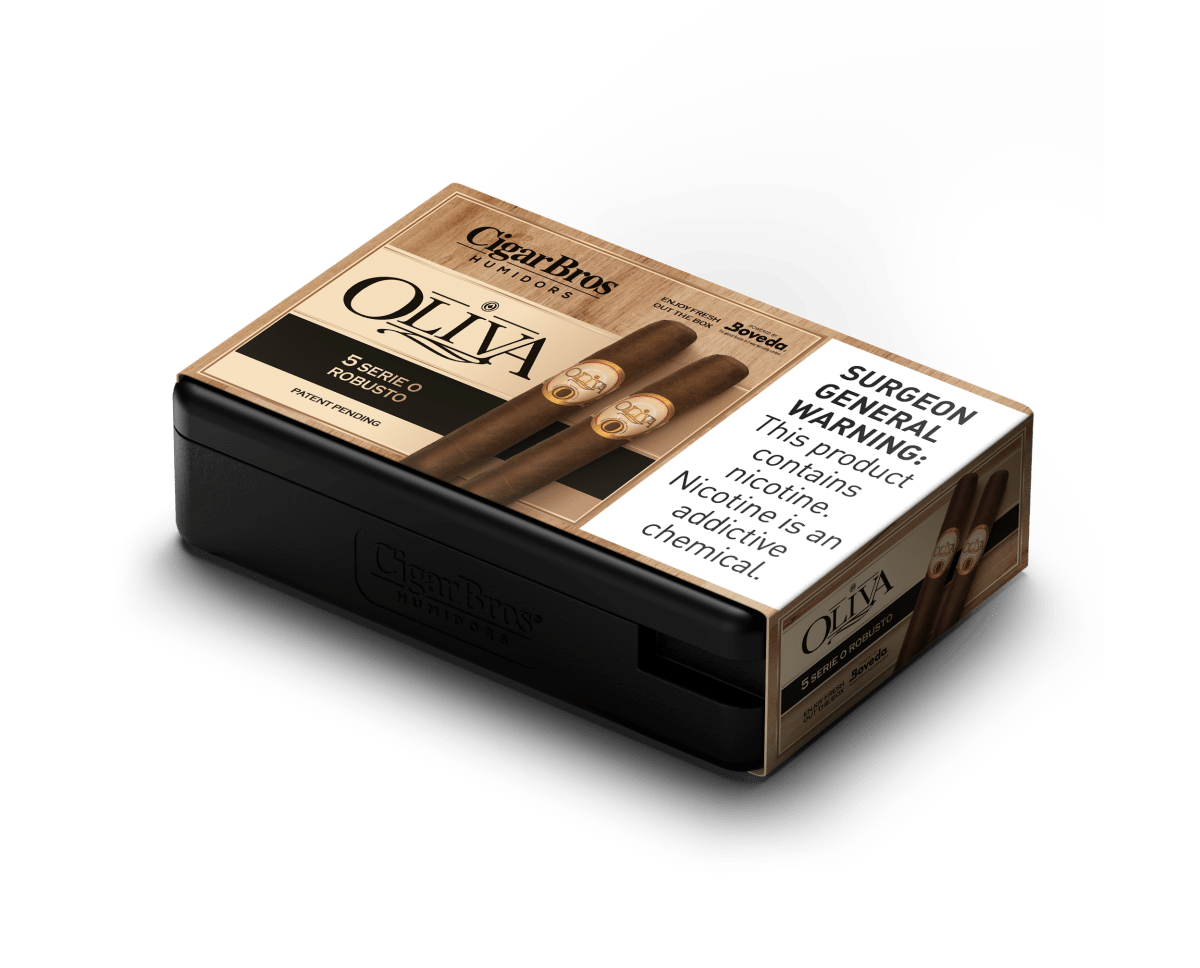 Oliva Serie V Premium Cigars Set + Personal Humidor by CigarBros | Keg N Bottle