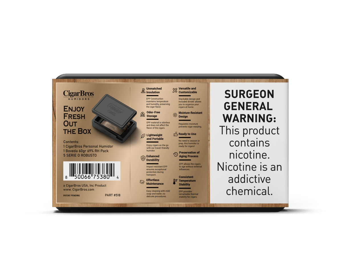 Oliva Serie V Premium Cigars Set + Personal Humidor by CigarBros | Keg N Bottle