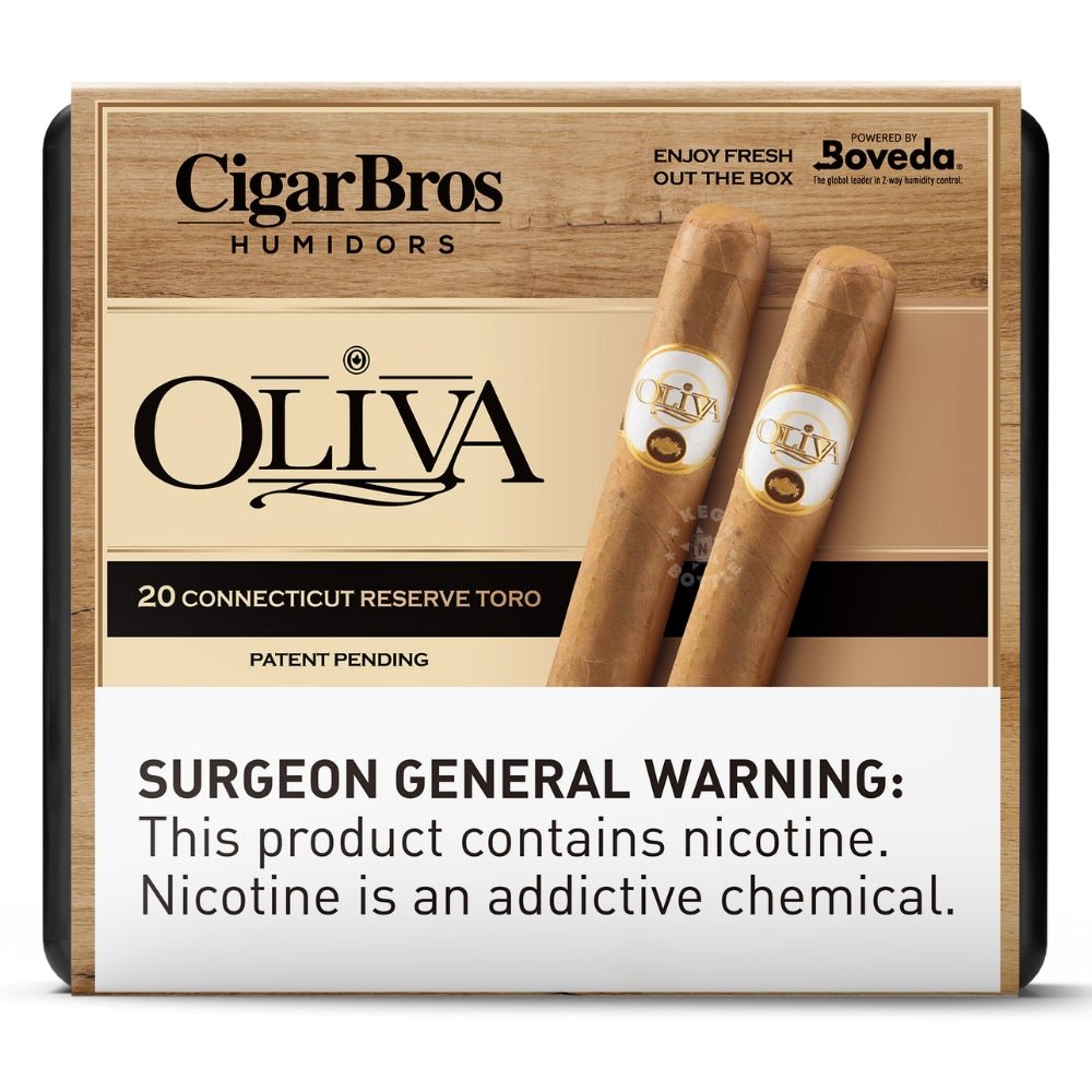 Oliva Variety Premium Cigars Set + Personal Humidor by CigarBros | Keg N Bottle