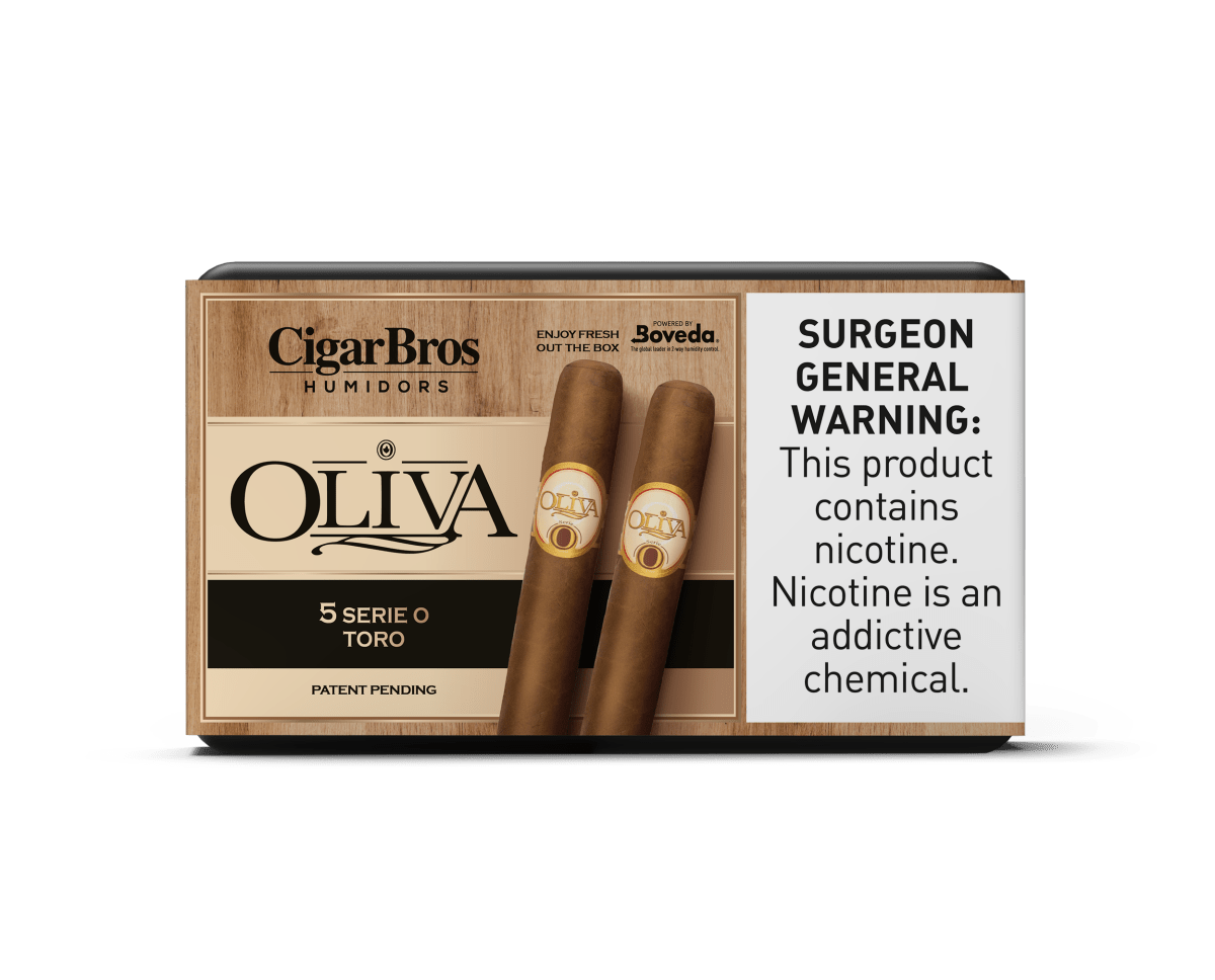 Oliva Variety Premium Cigars Set + Personal Humidor by CigarBros | Keg N Bottle