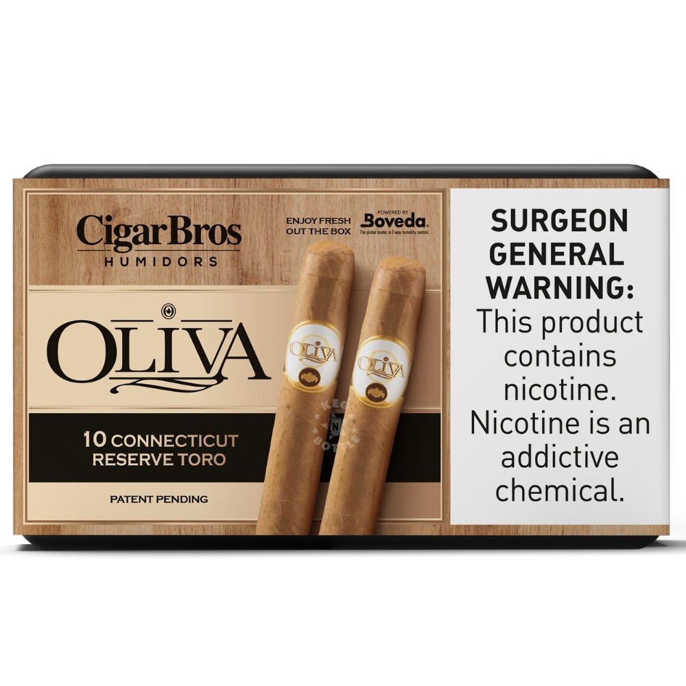 Oliva Variety Premium Cigars Set + Personal Humidor by CigarBros | Keg N Bottle