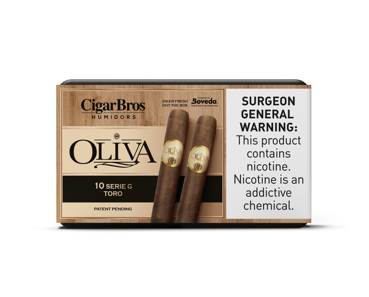 Oliva Variety Premium Cigars Set + Personal Humidor by CigarBros | Keg N Bottle