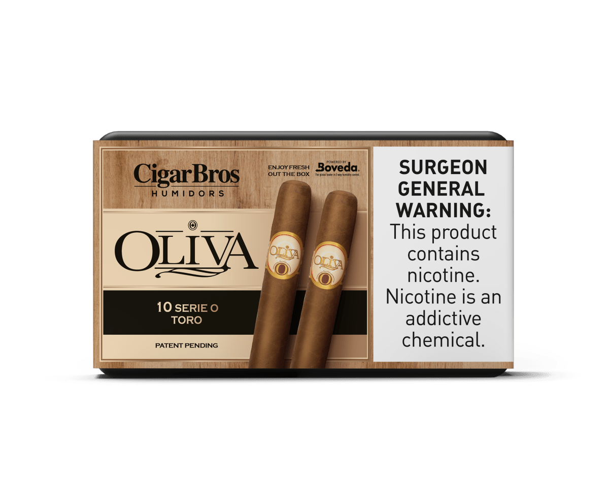 Oliva Variety Premium Cigars Set + Personal Humidor by CigarBros | Keg N Bottle