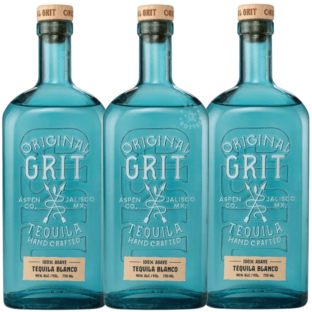 Original Grit Blanco Tequila (750mL) - 3 Pack