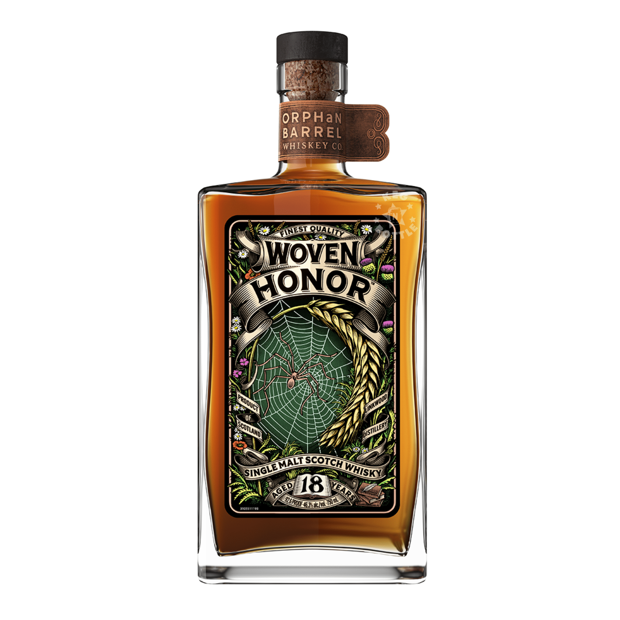 Orphan Barrel Woven Honor 18 Year Single Malt (750 mL) - Keg N Bottle