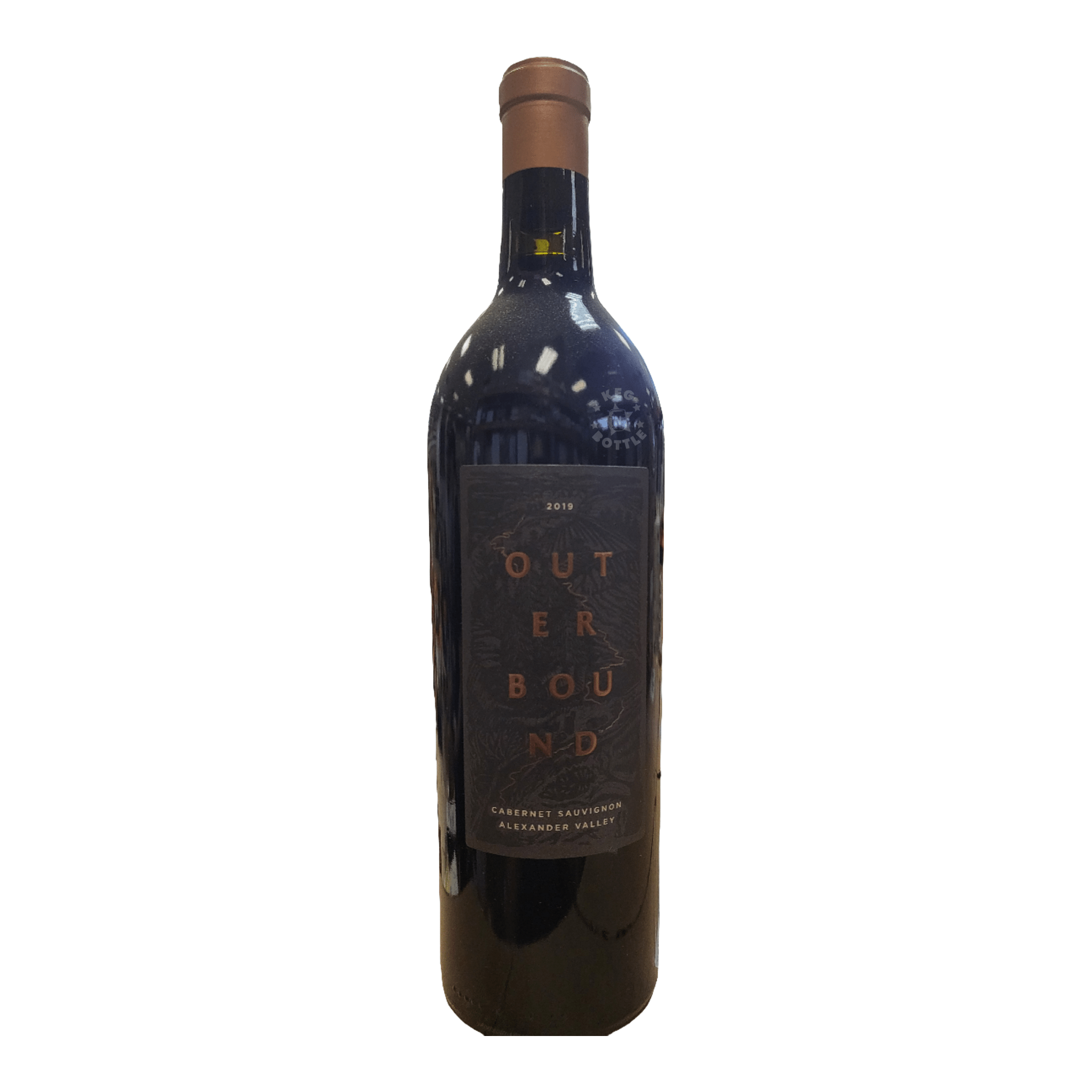 Outerbound Cabernet Sauvignon Alexander Valley Reserve 2019 (750mL) - Keg N Bottle
