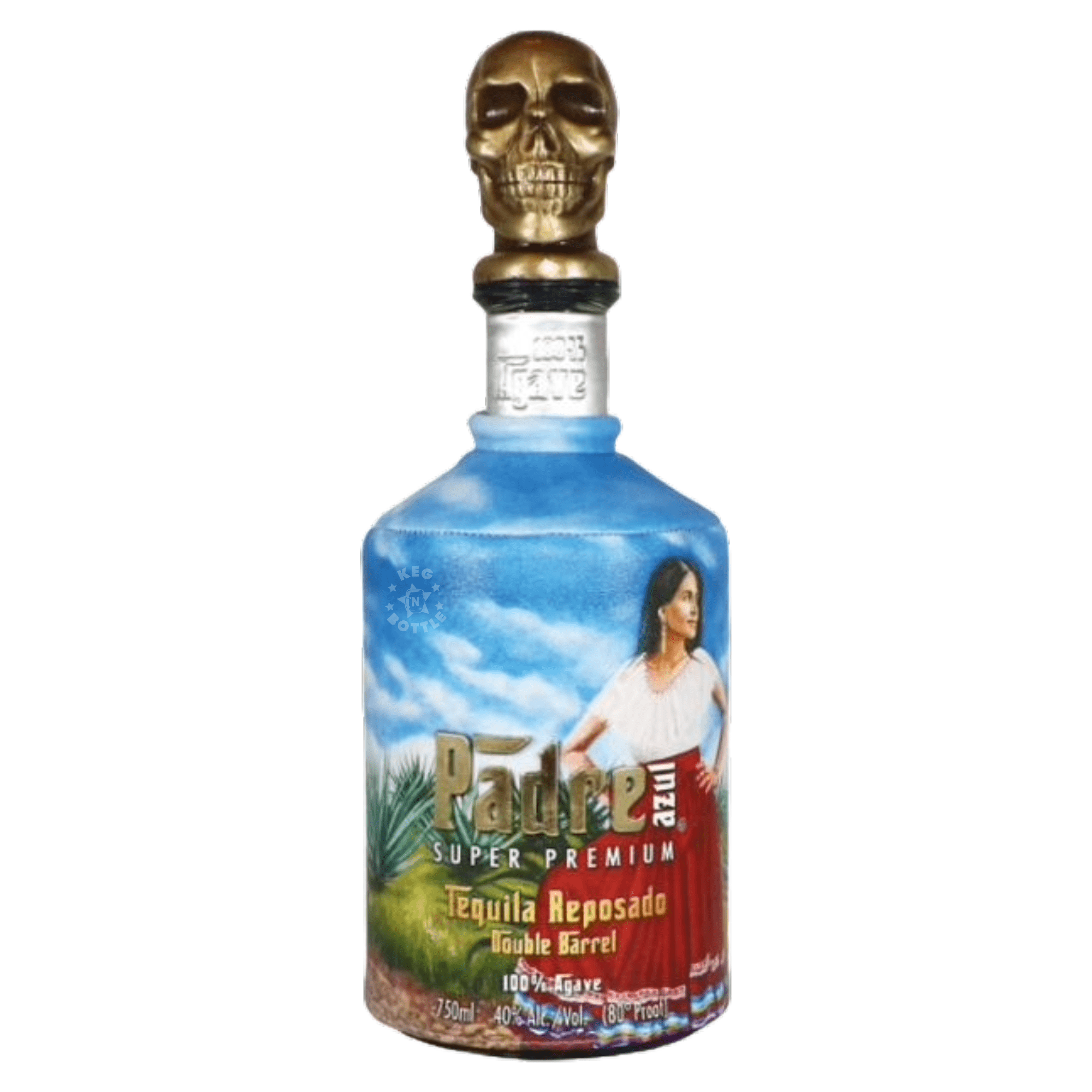 Padre Azul Double Barrel Reposado Artist Edition Tequila (750 ml) | Keg N Bottle