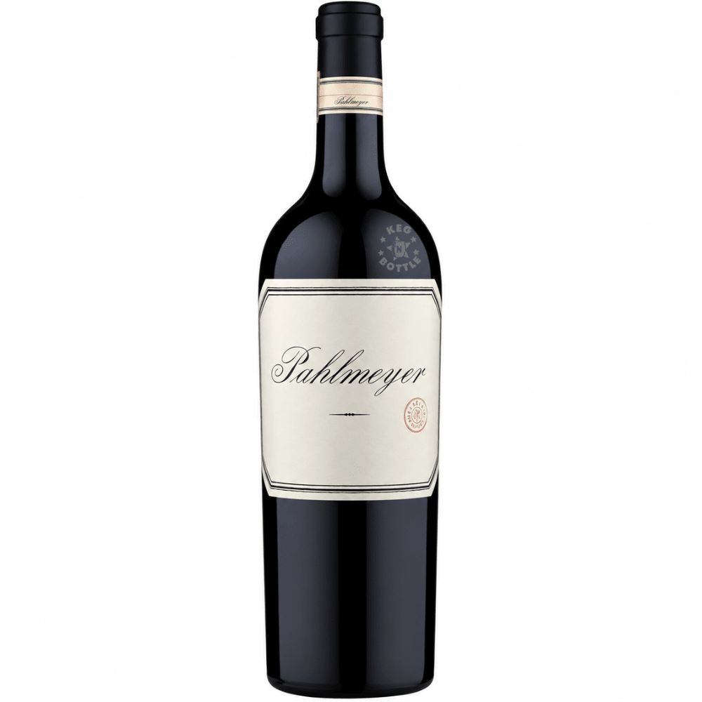 Pahlmeyer Proprietary Red Wine 750mL bottle, a premium Napa Valley proprietary blend recognized as a #1 rated wine by James Suckling.