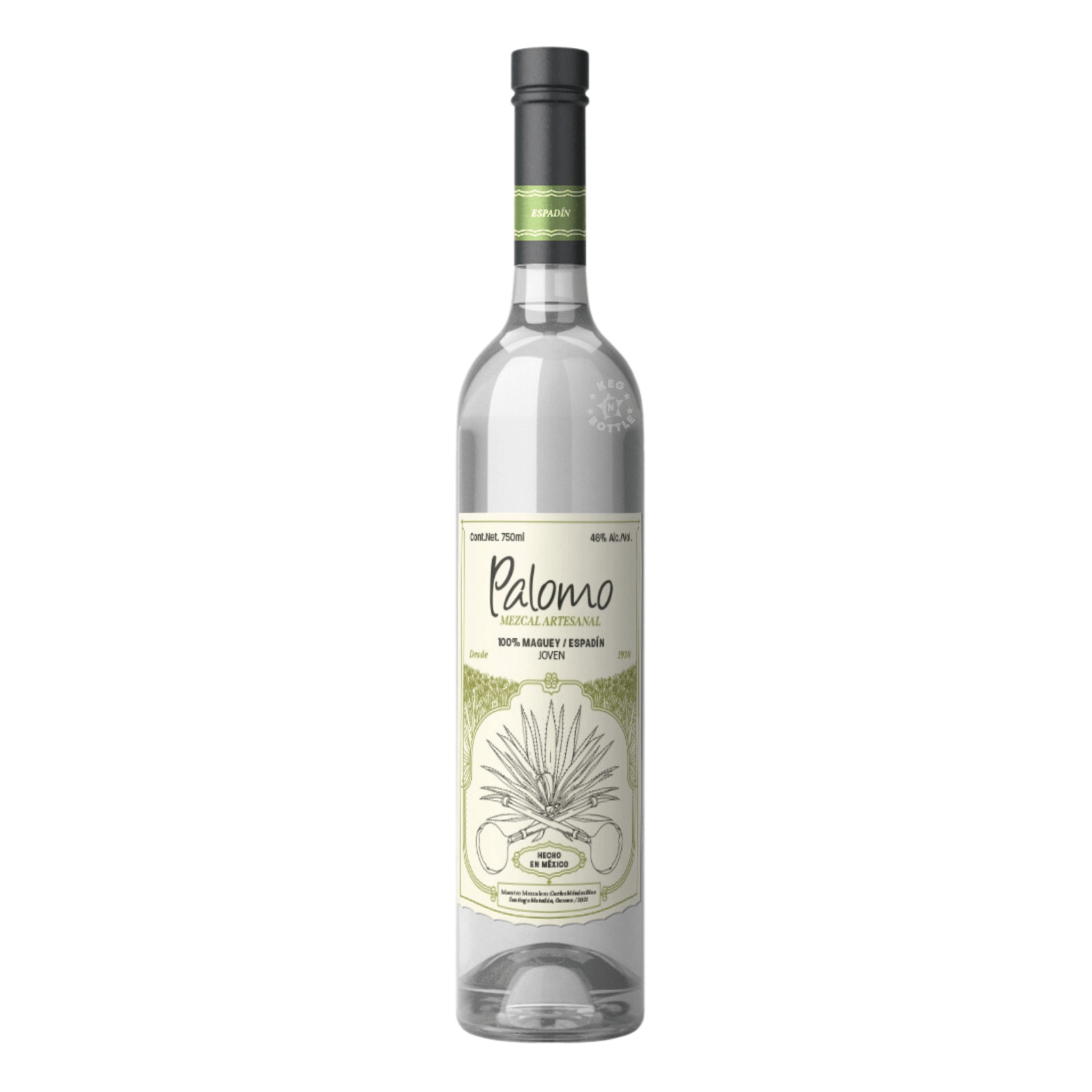 Palomo Espadin Joven Mezcal Artesanal (750 ml) - Keg N Bottle