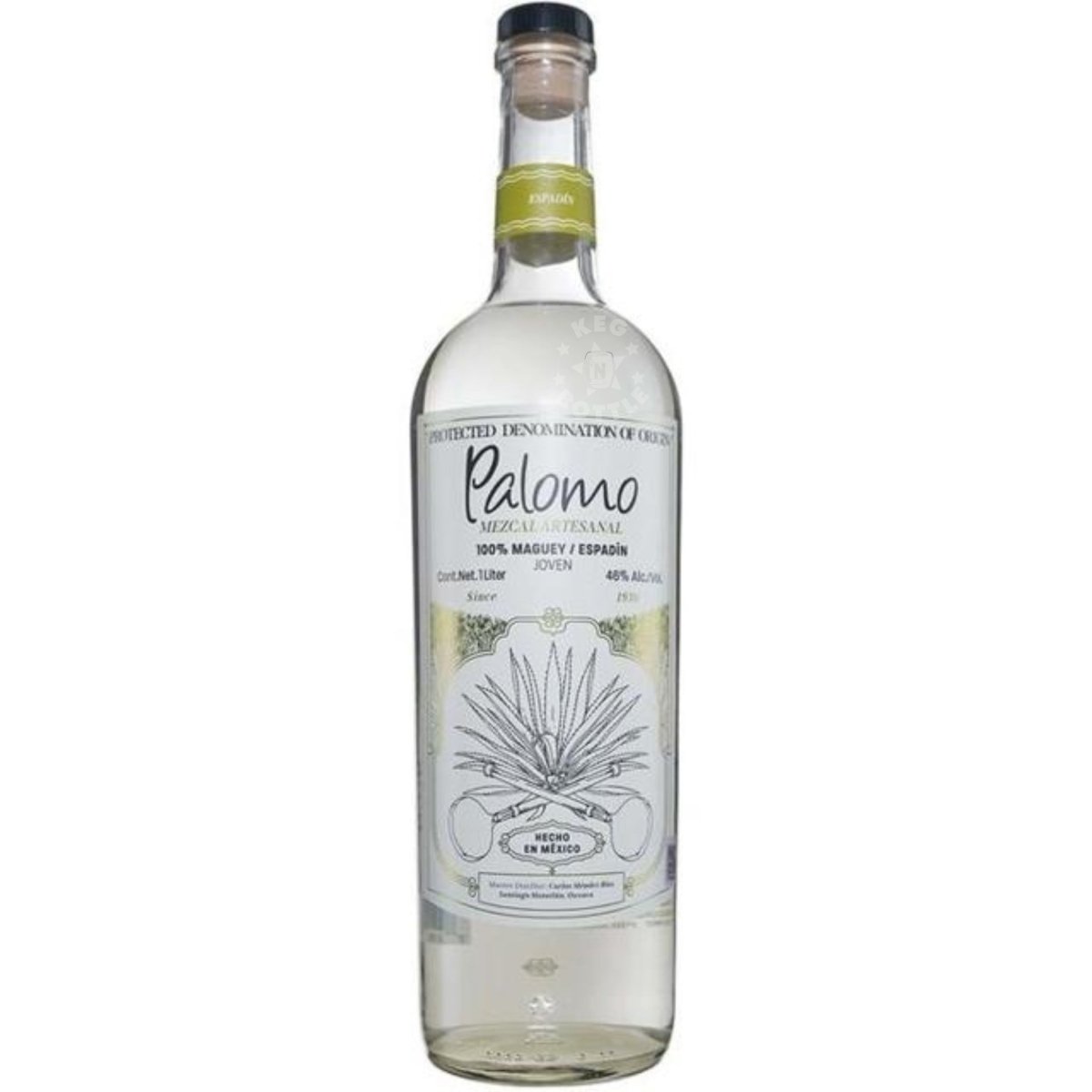 Palomo Mezcal Joven Espadín (1L) - Artisanal Oaxacan Mezcal