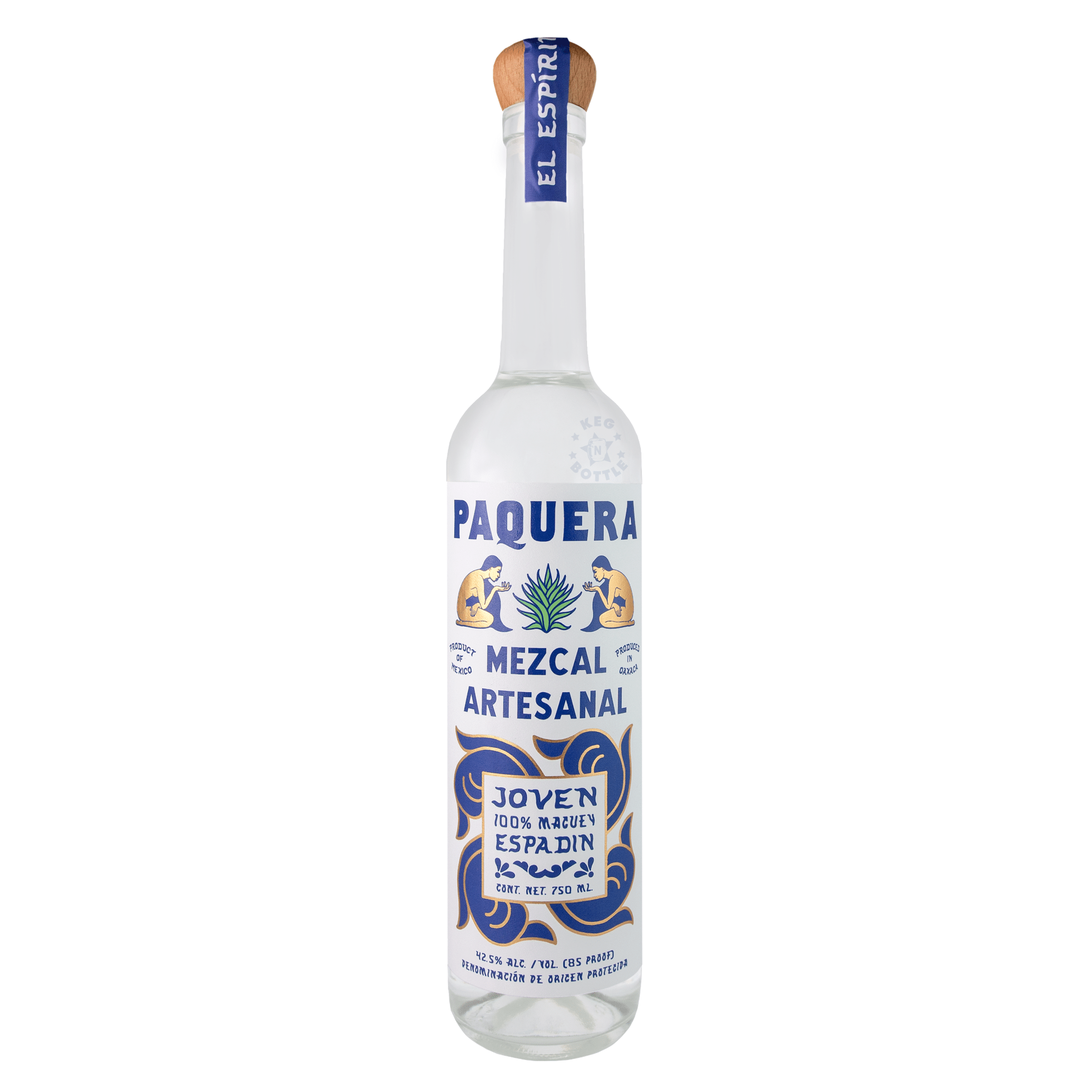 Paquera Espadin Ancestral Mezcal (750 ml) - Keg N Bottle