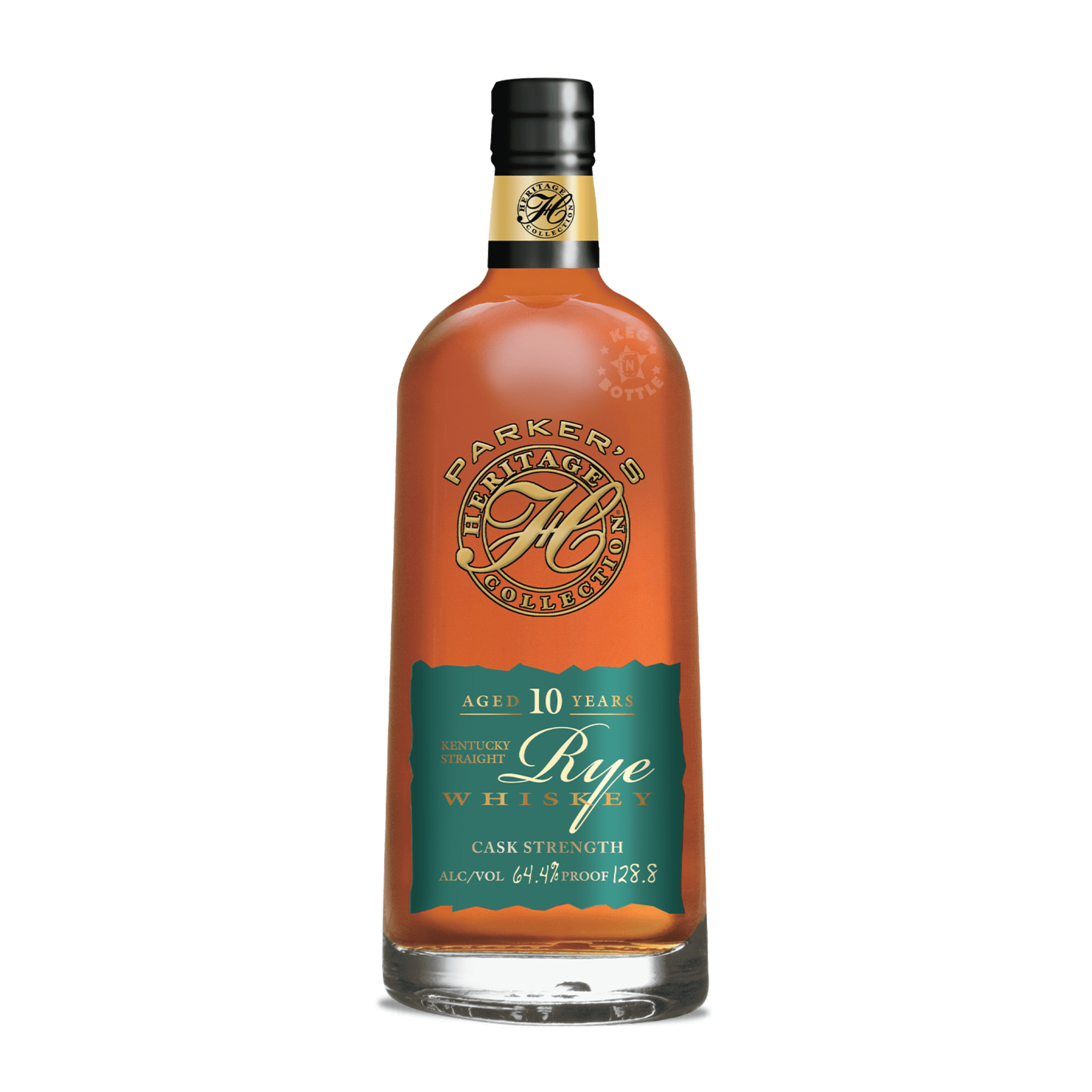 Parker's Heritage 10 Year Straight Rye Whiskey (750 ml) - Keg N Bottle
