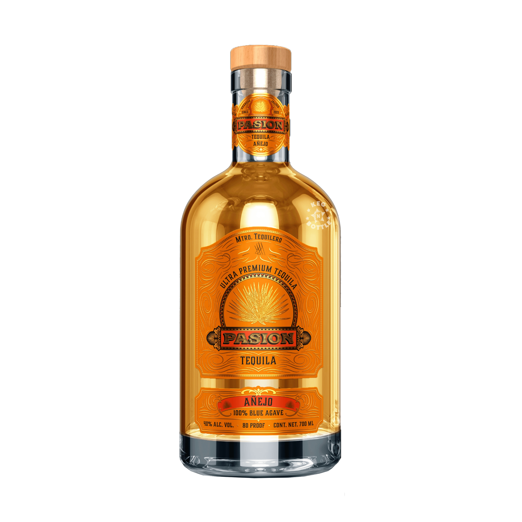 Pasion Anejo Tequila (700 ml) - Keg N Bottle