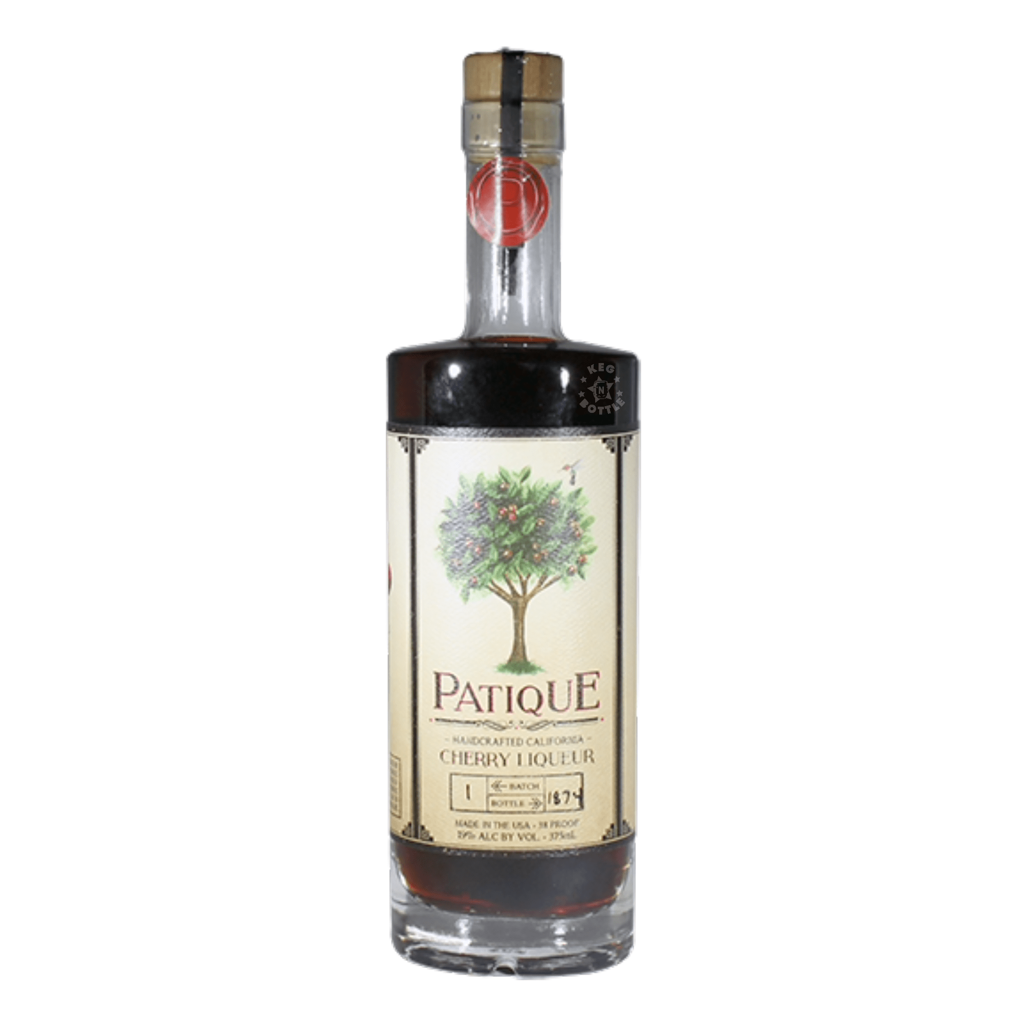 Patique Cherry Liqueur (375 ml) | Keg N Bottle