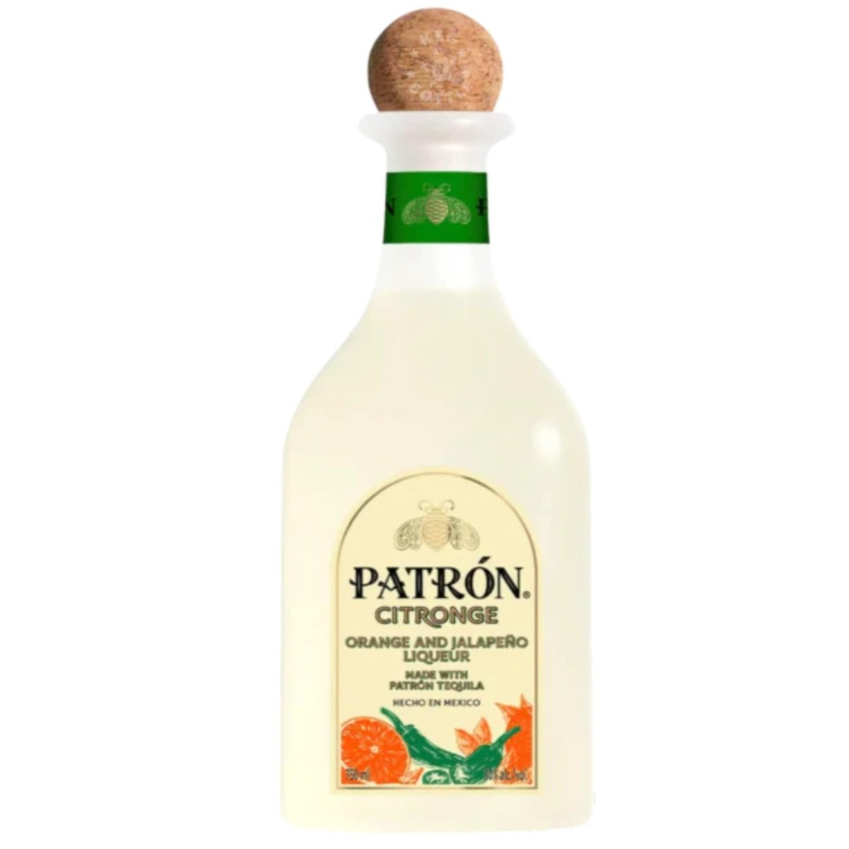 Patrón Citrónge Orange Jalapeño Liqueur 750 ml Bottle Front View