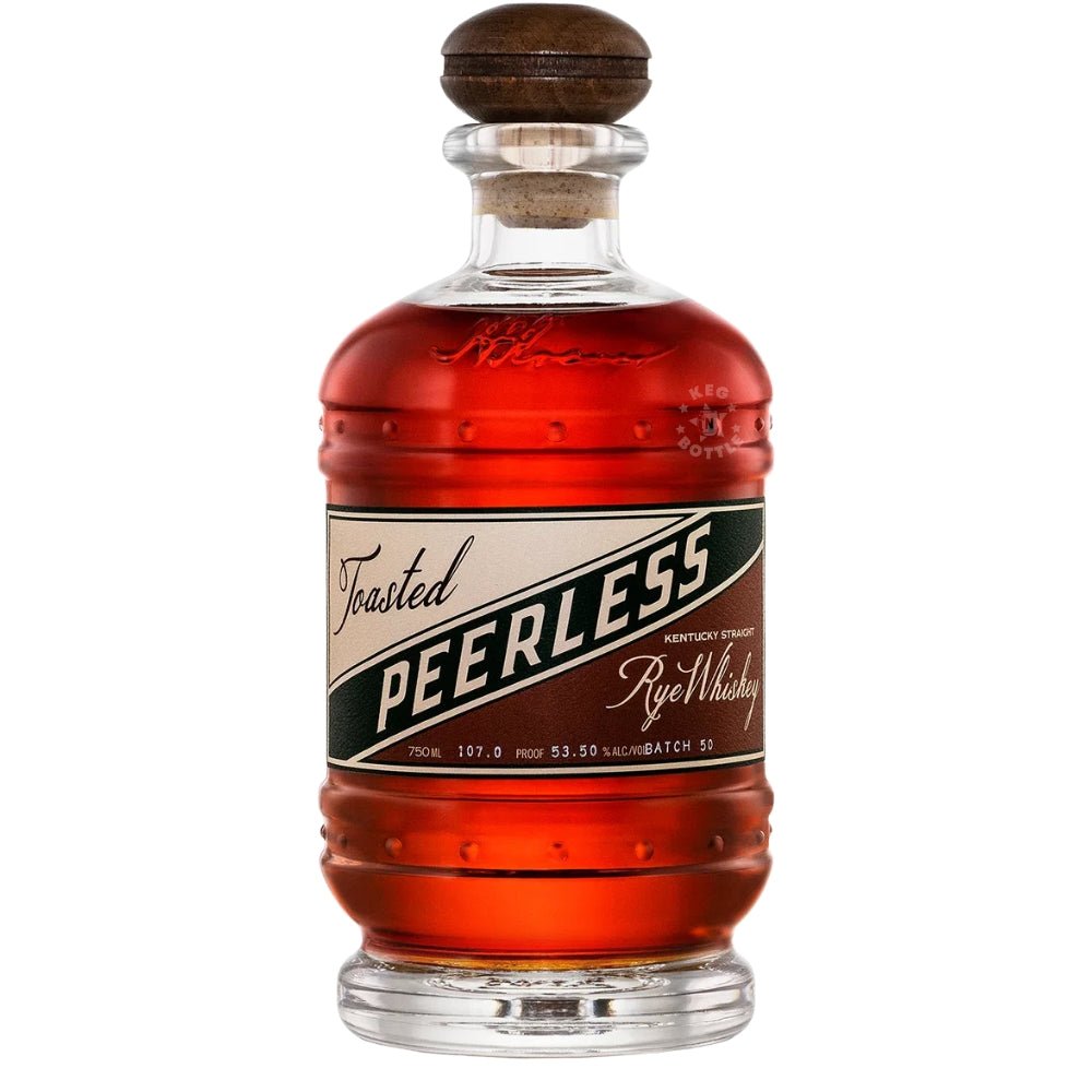 Peerless Toasted Barrel Finish Kentucky Straight Rye Whiskey bottle
