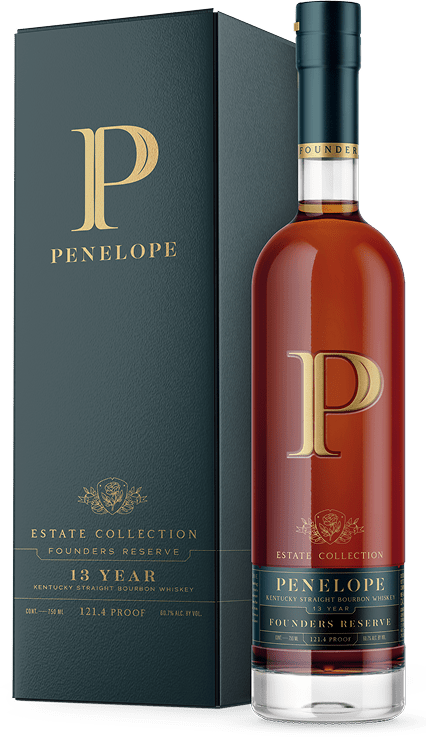 Penelope Estate Collection 13 Year Founders Reserve Kentucky Bourbon Whiskey (750mL) | Keg N Bottle