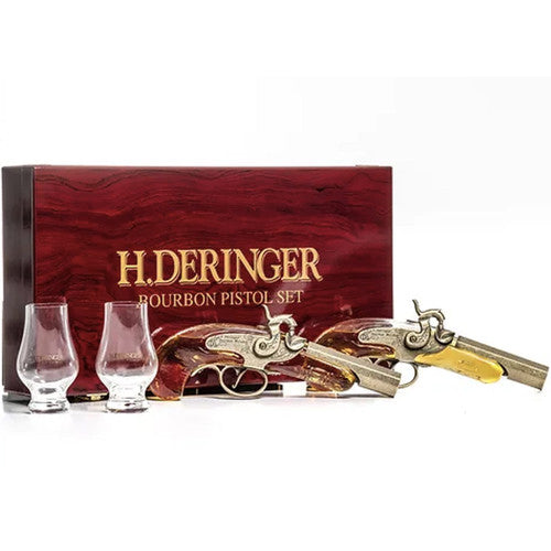 H. Deringer Bourbon Whiskey Pistol Set (750 mL)